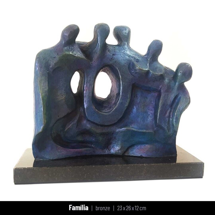 Família 雕塑, 9.1x10.2 in
