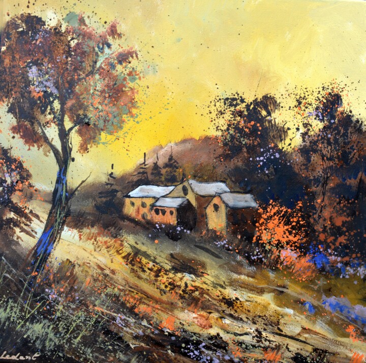 Automne 5524 绘画, 19.7x19.7 in