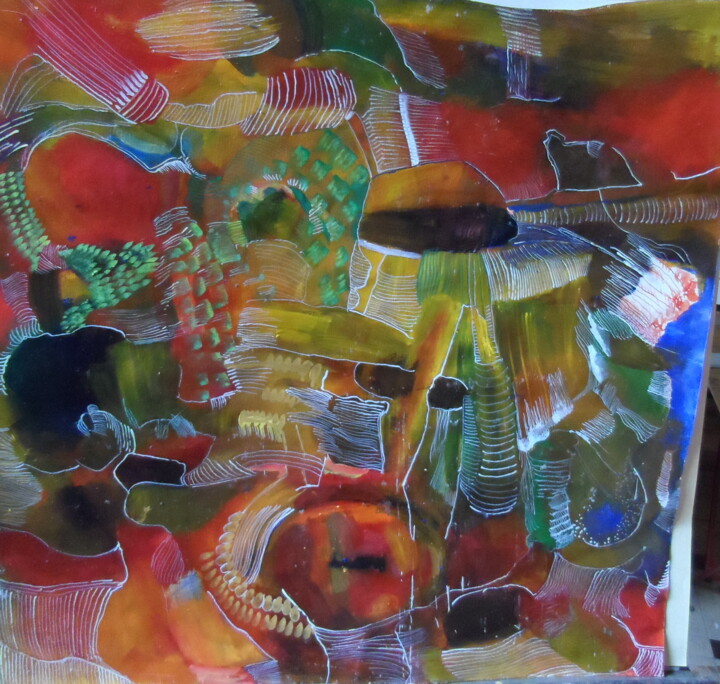 Nature Morte 绘画, 25.6x25.6 in