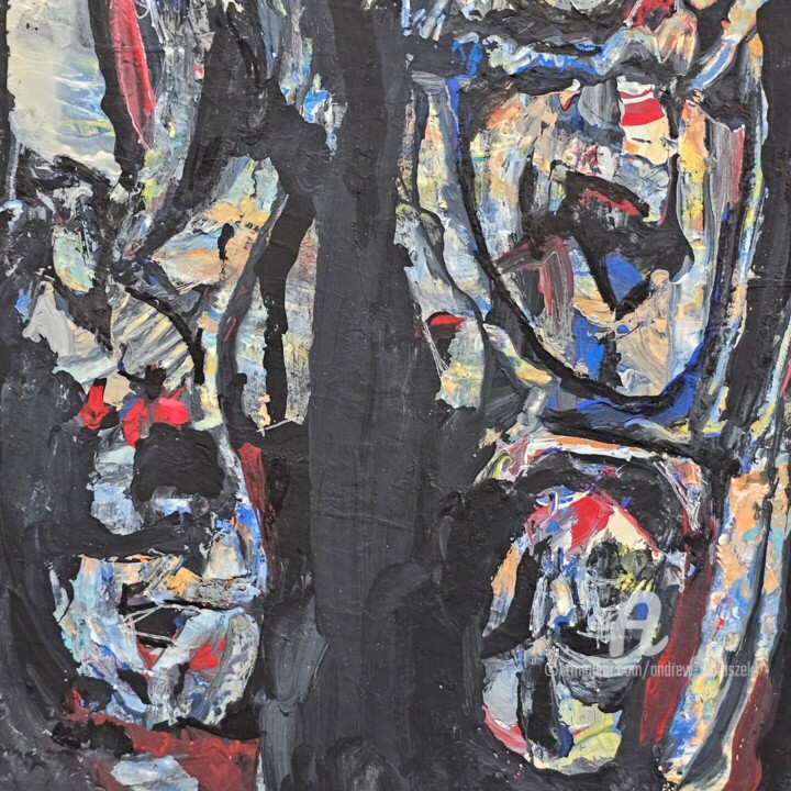 Artwork's surface or texture