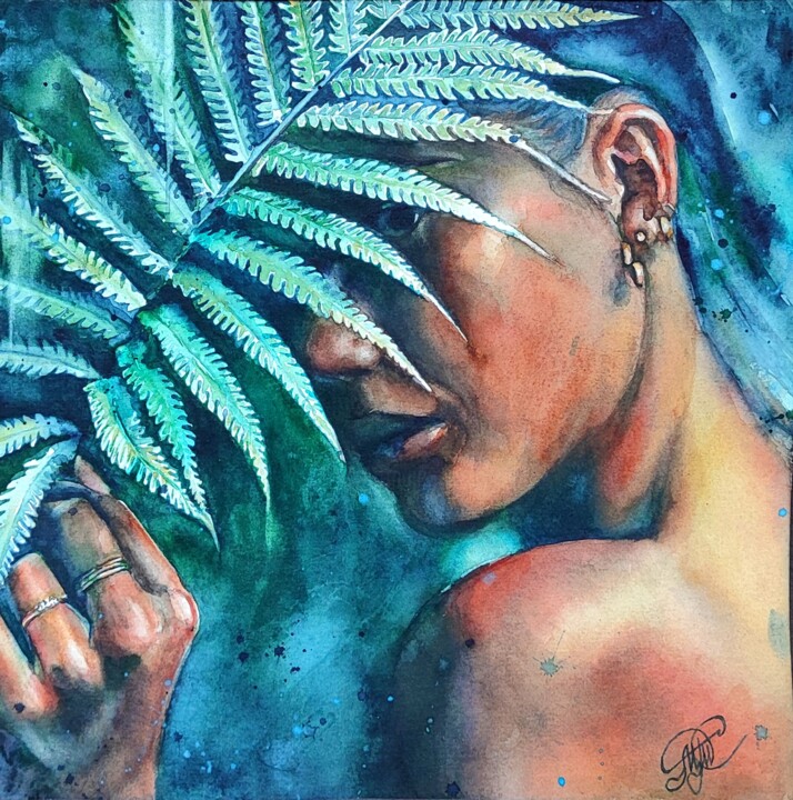 Painting,  11.4x11.4 in 