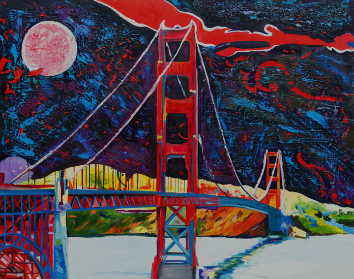 Golden Gate Tablo, 31,5x39,4 in