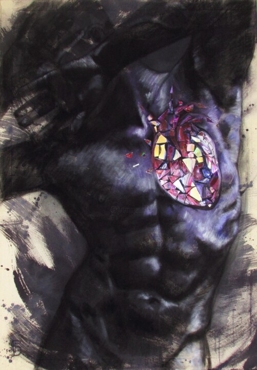 Heart of Glass Schilderij, 39,4x27,6 in