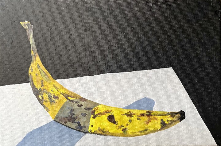 Small Breakfast 2 绘画, 7.9x11.8 in
