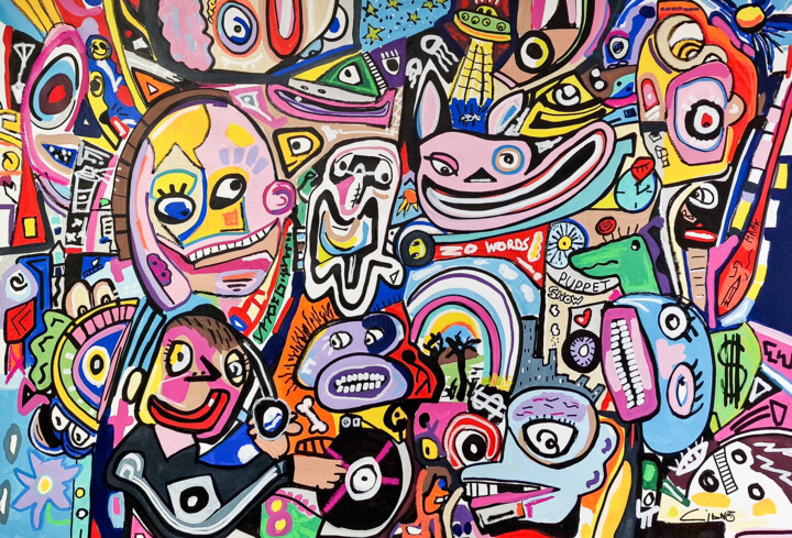 绘画,  36x54 in 