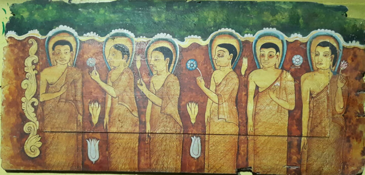 Buddhist purity 绘画, 13x27 in