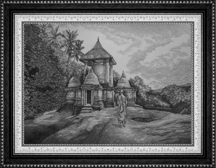 Rich History 绘画, 14x18 in
