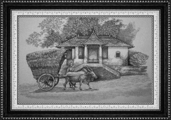 Days Bygone 绘画, 14x20 in