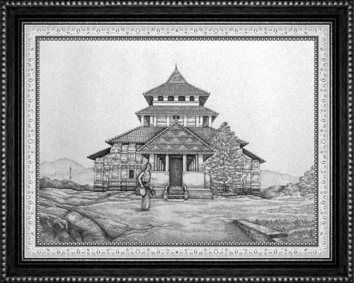 Top of the Mountain 绘画, 12x15 in