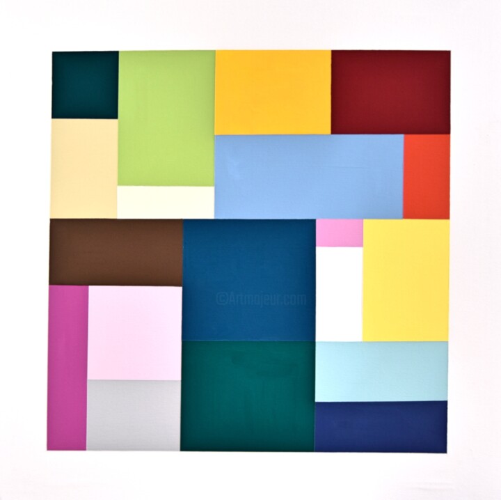 Colorfields #6 Pittura, 31,5x31,5 in