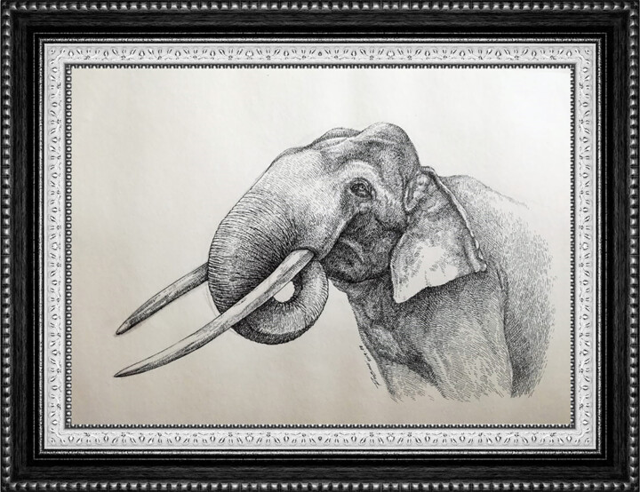 绘画,  10x13 in 