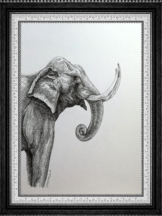 Majestic 绘画, 13x10 in
