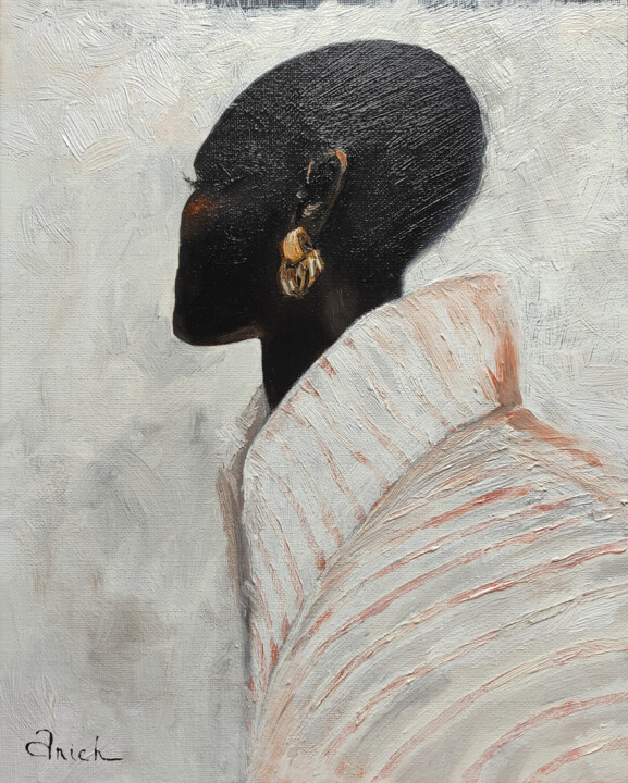 Nefertiti Pittura, 11,8x9,5 in