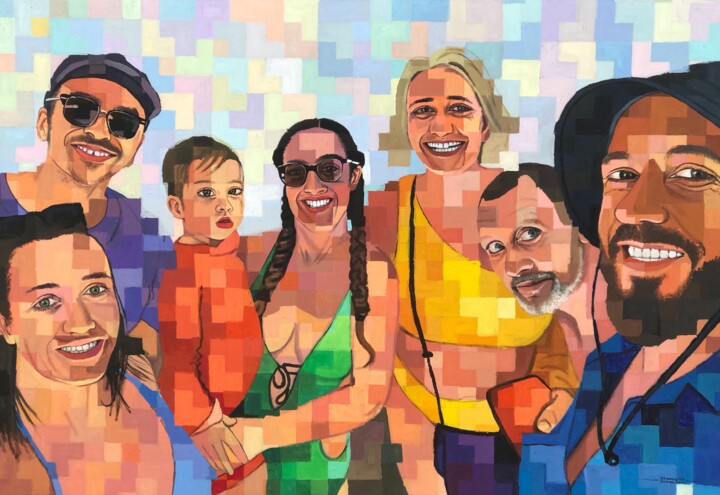 绘画,  30x45 in 