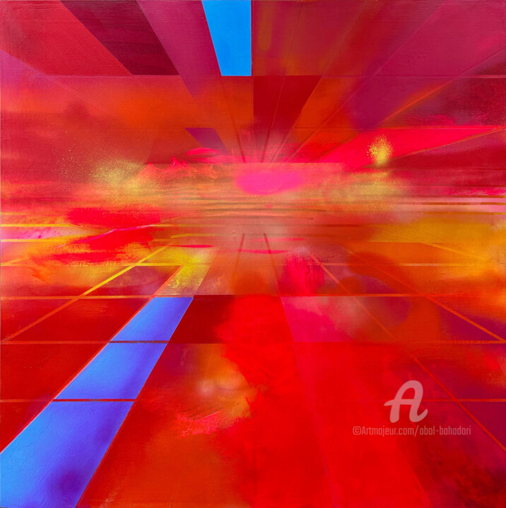 Twilight Journey 绘画, 26x26 in