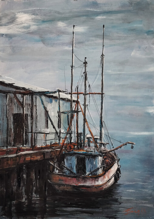 It gonna be a good day... Pittura, 27,6x19,7 in