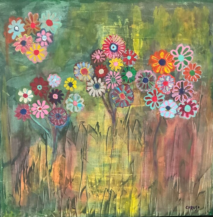 Unit 1712 “Flower’s Galore” 绘画, 36x36 in