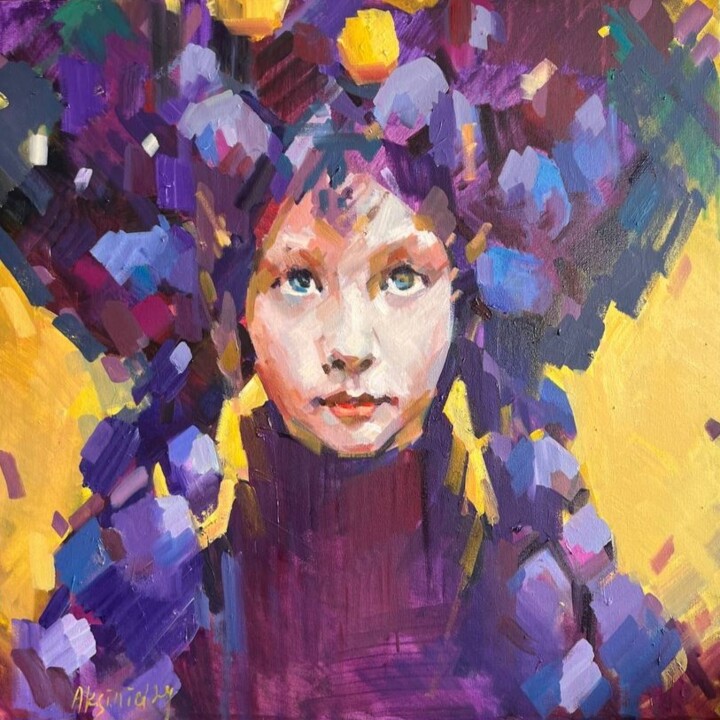绘画,  31.5x31.5 in 