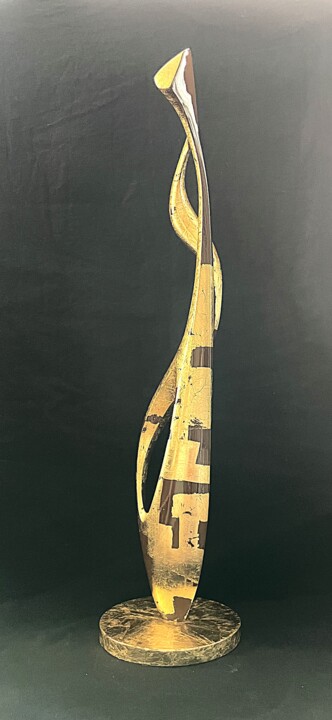 KUNDALINI. Résine Heykel, 29,5x8,7 in