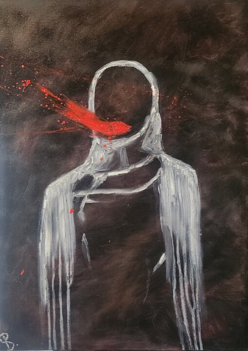 Тени Речей 绘画, 27.6x19.7 in