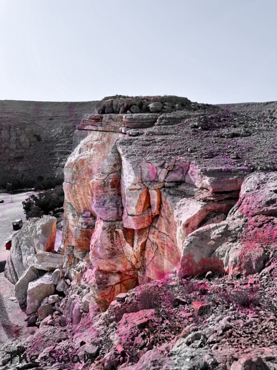 Fotografie getiteld "PRINT Big Rocks | M…" door Svetlana Shavrina, Origineel Kunstwerk, Gemanipuleerde fotografie