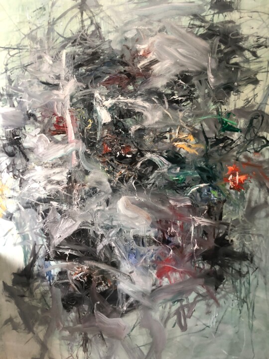 室内白日梦 绘画, 59.1x39.4 in