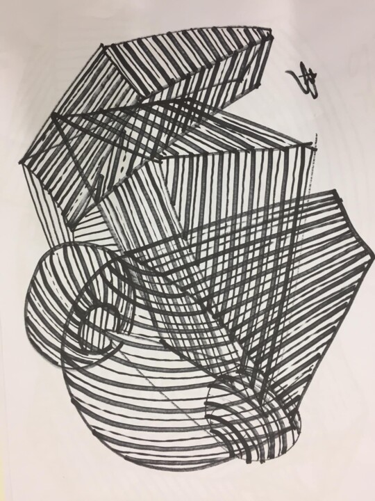 图画,  15.8x13.8 in 