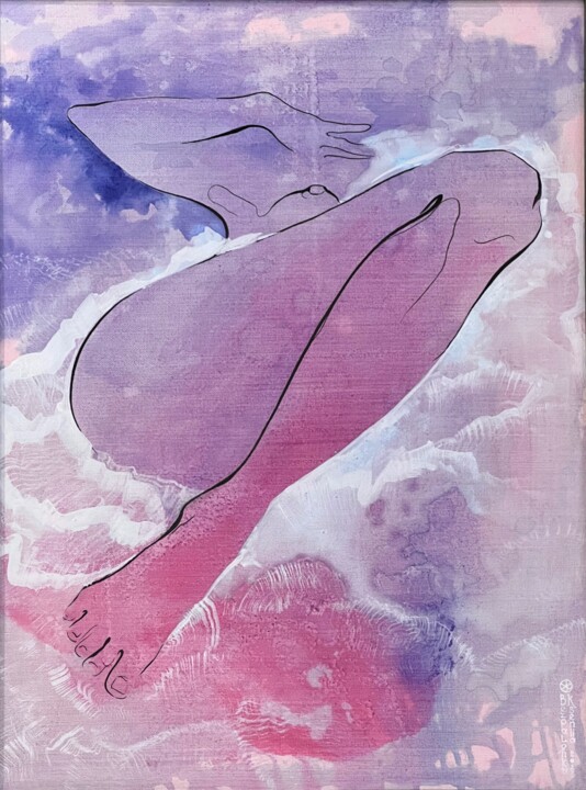 Immersion 绘画, 23.6x17.7 in