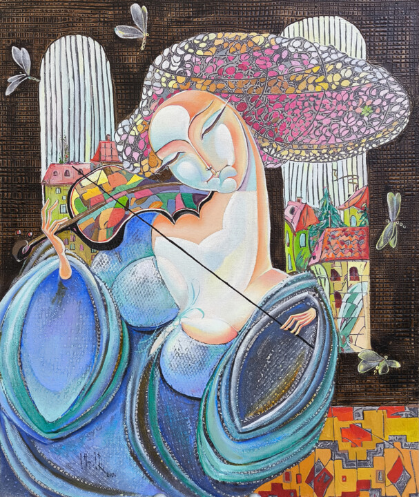 绘画,  23.6x19.7 in 