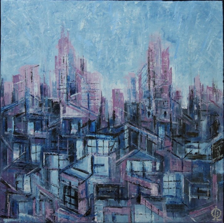 Schilderij,  15,8x15,8 in 