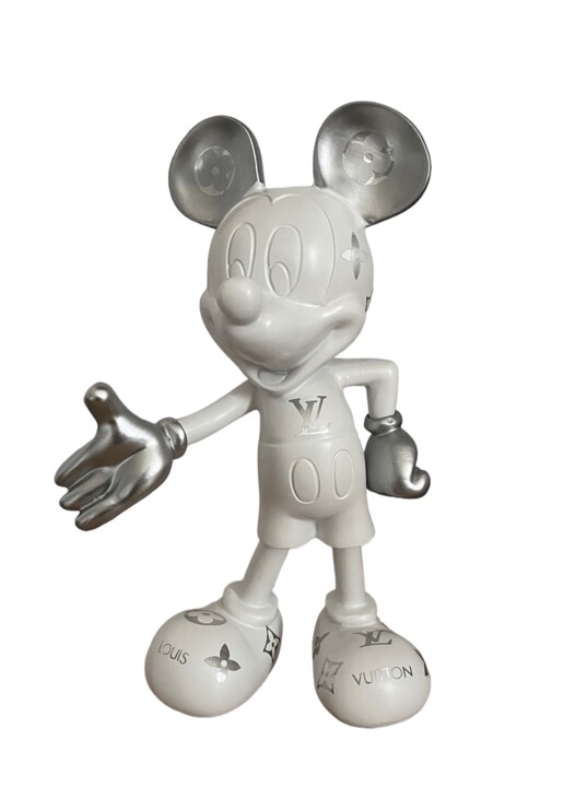 Sculptuur getiteld "Luxurious MICKEY Vu…" door Tisel’Art, Origineel Kunstwerk, Collages