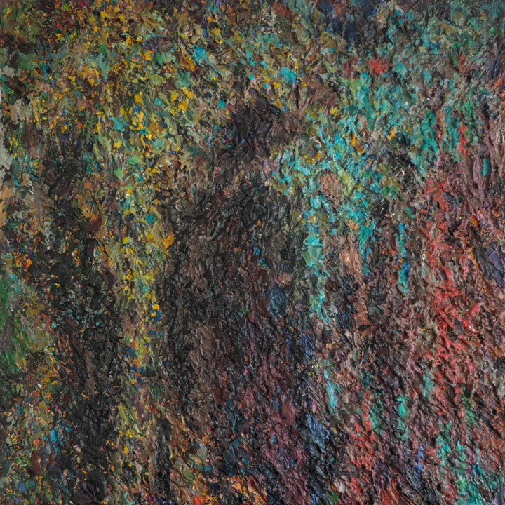 les forces de l'ombre Pittura, 19,7x19,7 in