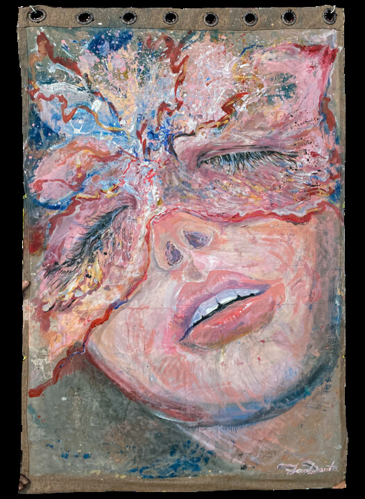 绘画,  88.6x57.1 in 