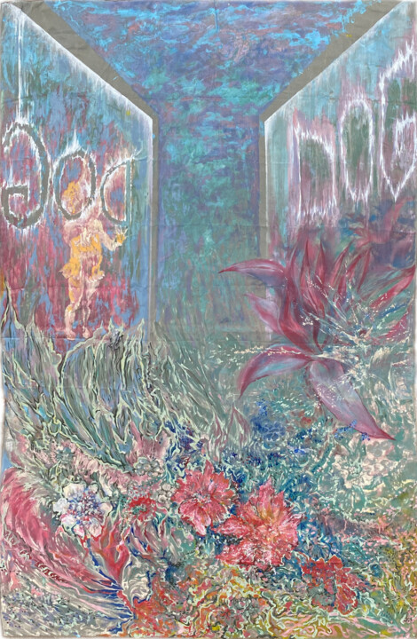 Malarstwo zatytułowany „The two-sided paint…” autorstwa Jeanna Dart Kucherenko, Oryginalna praca, Akryl