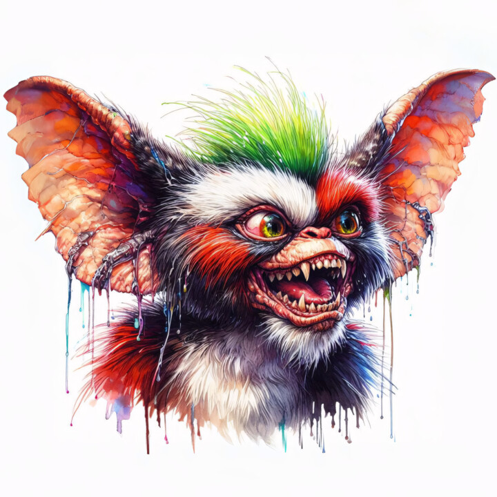 Gremlins: ¡No los mojes! 数字艺术