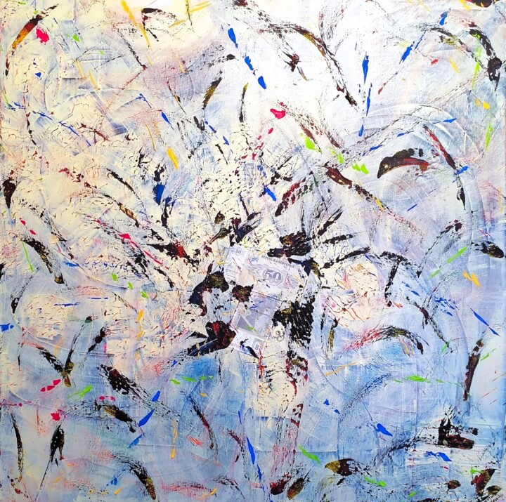 绘画,  35.4x35.4 in 