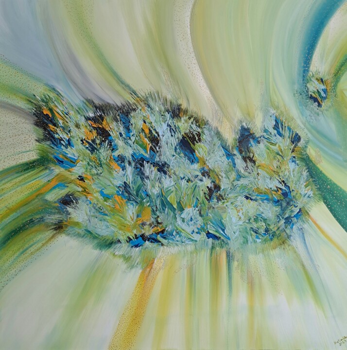 绘画,  35.4x35.4 in 