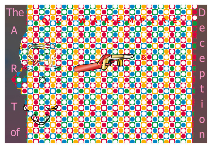 Digital Arts titled "1983 Orwellista Kal…" by Tero Takala, Original Artwork, 2D Digital Work