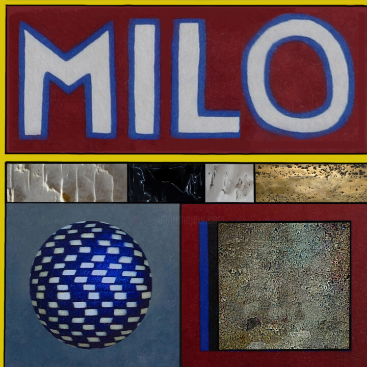 数字艺术 标题为“MILO” 由Hans-Dieter Pfundtner, 原创艺术品, 数字油画