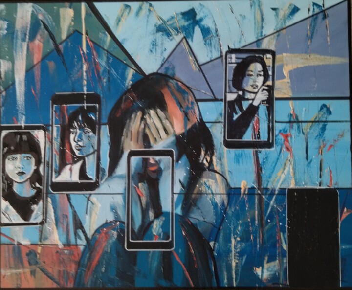 Saturation 绘画, 19.7x23.6 in