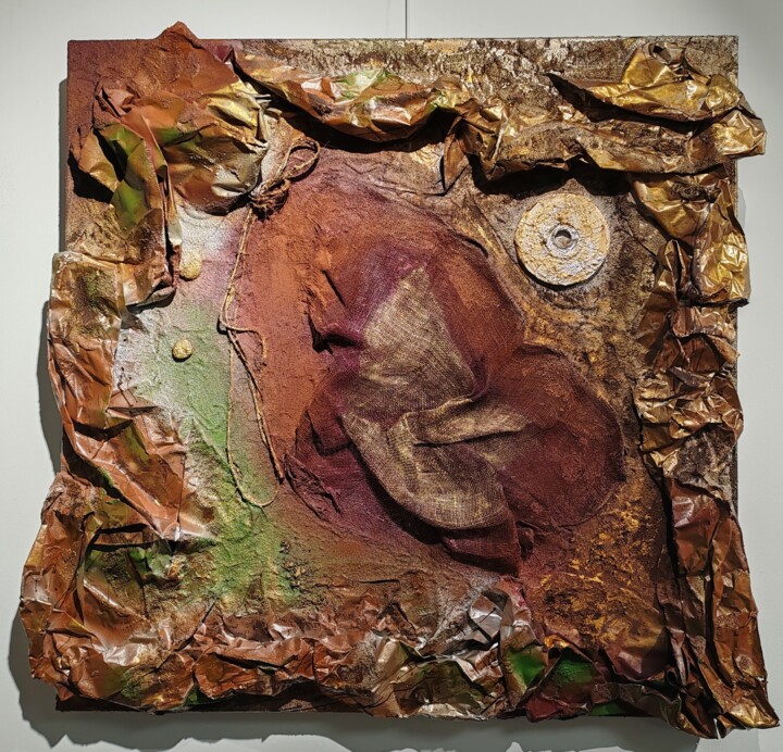 Cultures en relief 绘画, 31.5x31.5 in