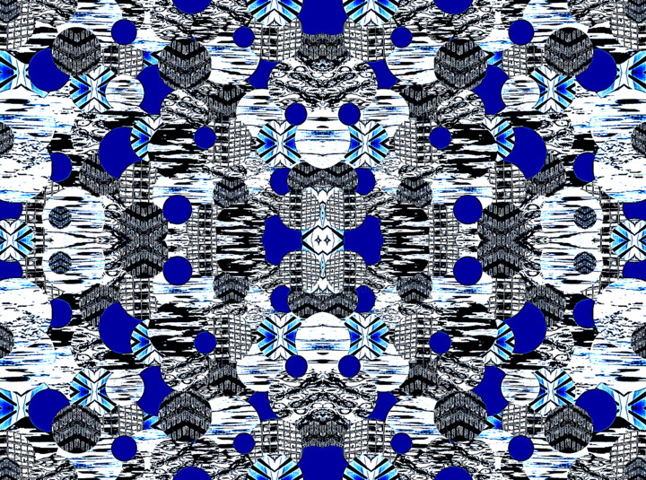 Photography titled "Circles 21g2b" by Ken Lerner, Original Artwork, Digital Photography