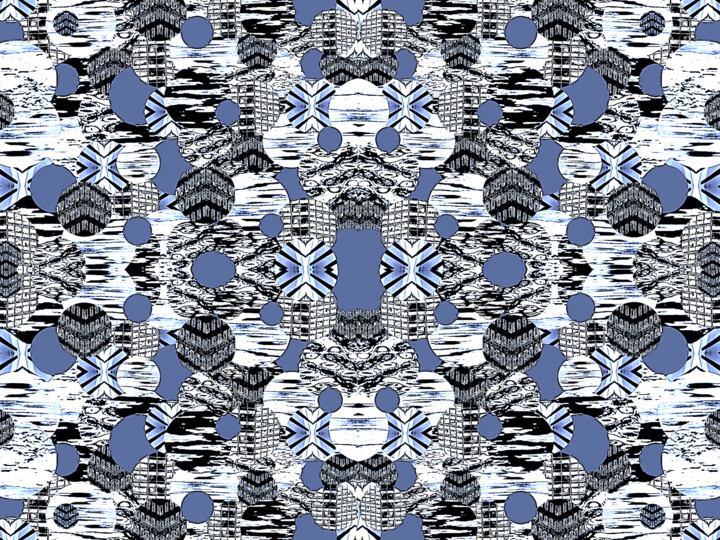 Photography titled "Circles 21g3" by Ken Lerner, Original Artwork, Digital Photography