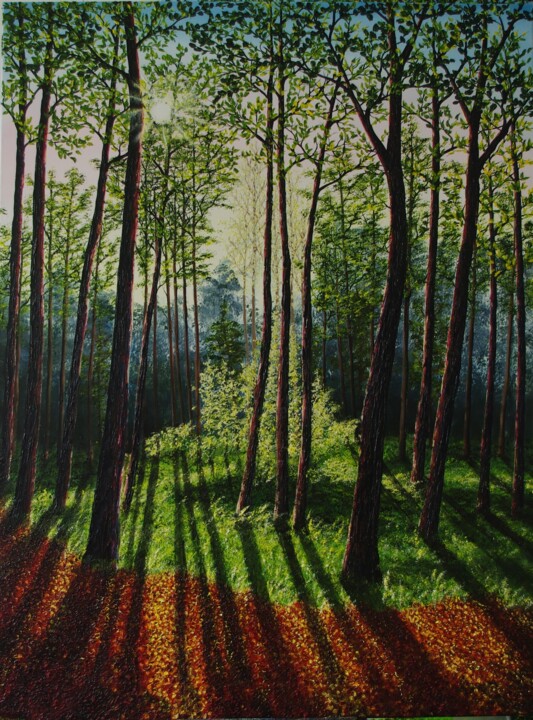Woodland Shadows Картина, 47,2x35,4 in