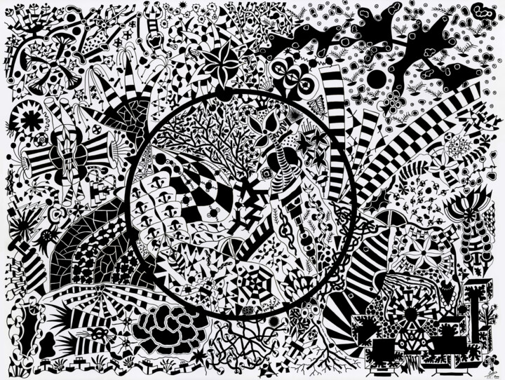图画,  19.7x25.6 in 