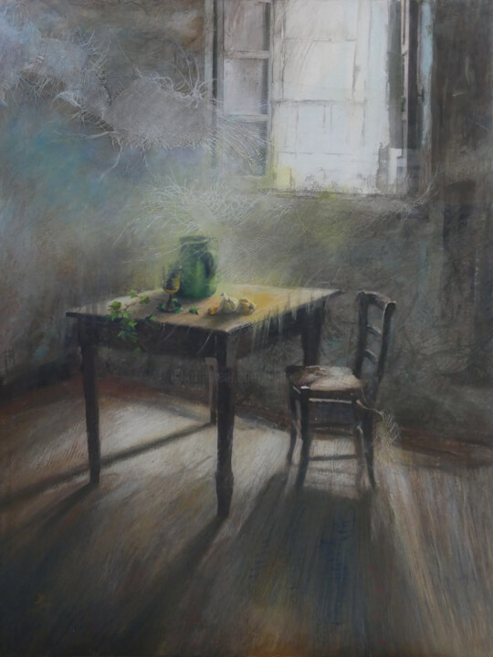 Elfique 3 绘画, 31.5x23.6 in