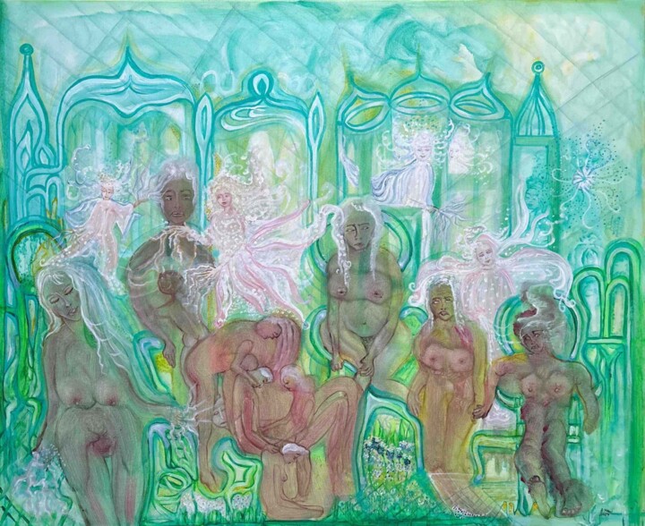绘画,  23.6x31.5 in 