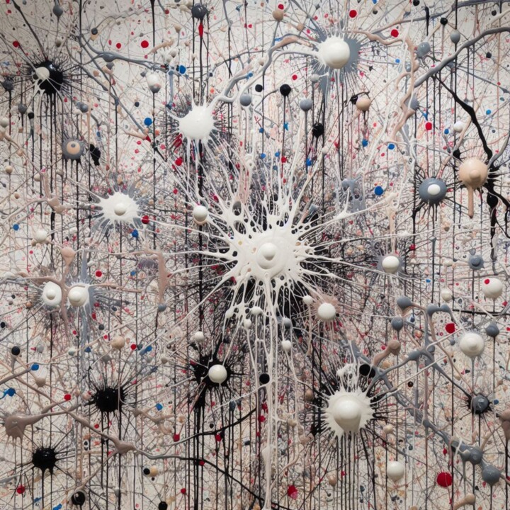 projections blanc n°7 数字艺术