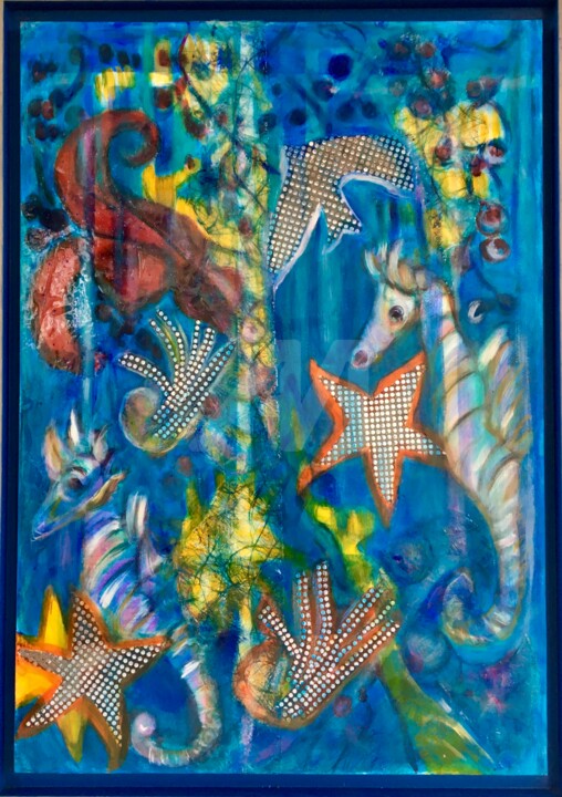 Animaux de la mer 绘画, 39.4x27.6 in