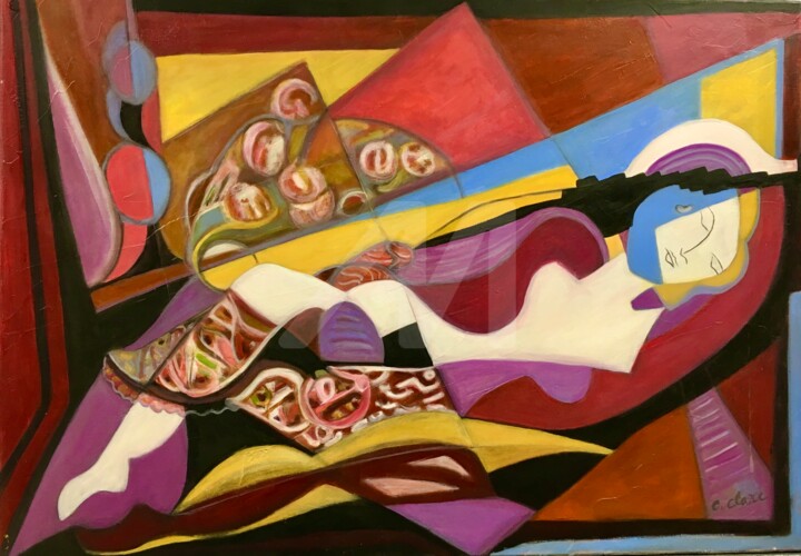 绘画,  25.6x36.2 in 